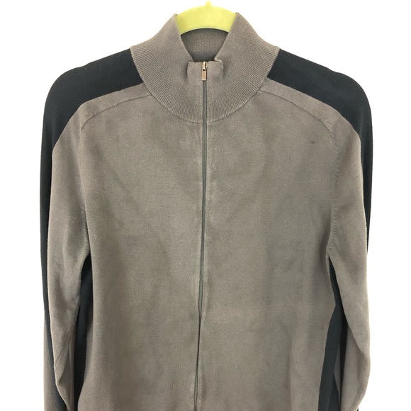 Men’s INC Zip-Up Sweater Size Medium - Picture 1 of 3